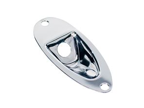 Picture of Stratocaster Jack Plate - Chrome